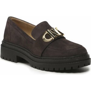 Loafersy MICHAEL Michael Kors Parker Lug Loafer 40F3PKFP1S Chocolate