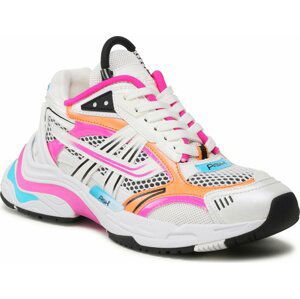 Sneakersy ASH Race 04 Fuxia/White/Turquoise