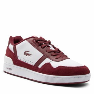 Sneakersy Lacoste T-Clip 746SMA0070 Wht/Burg 2G1