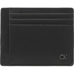 Pouzdro na kreditní karty Calvin Klein Ck Clean Pq Id Cardholder K50K510299 Černá