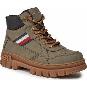 Kotníková obuv Tommy Hilfiger T3B5-33157-0316409 S Mud 409