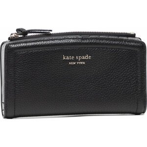 Velká dámská peněženka Kate Spade Zip Slim Wallet K5613 Black 001