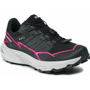 Boty Salomon Thundercross GORE-TEX L47383500 Black/Black/Pink Glo