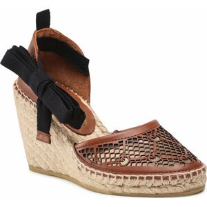 Espadrilky Pinko Patty Sandalo PE 22 BLKS1 1H211A Y86A Brown L39