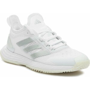 Boty adidas adizero Ubersonic 4.1 Tennis Shoes ID1566 Ftwwht/Silvmt/Greone