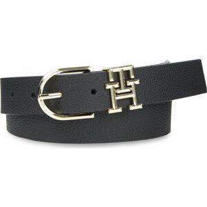 Dámský pásek Tommy Hilfiger Th Lux 3.0 AW0AW15388 Černá