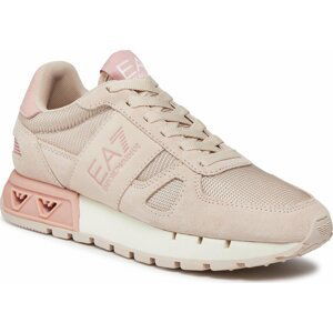 Sneakersy EA7 Emporio Armani X8X151 XK354 S971 Pinktint+Slvpink+Off