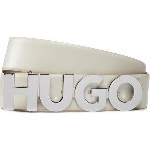 Pánský pásek Hugo Zula Belt 3.5cm C-Zl 50482438 Open White 110