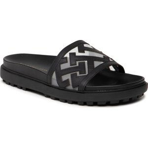 Nazouváky Tommy Hilfiger Th Elevated Flat Sandal FW0FW07407 Black BDS