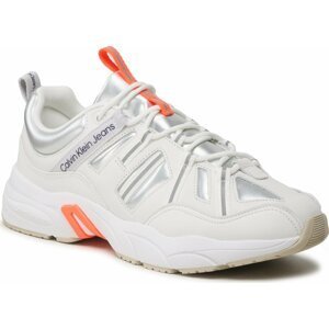 Sneakersy Calvin Klein Jeans Retro Tennis Laceup YM0YM00699 Bright White YBR