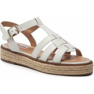 Espadrilky Dune London Latch 0079504510045487 White