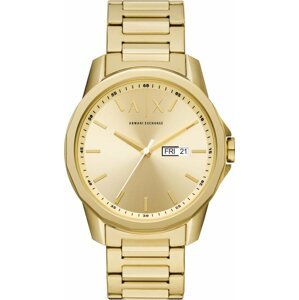 Hodinky Armani Exchange Banks AX1734 Gold