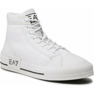 Plátěnky EA7 Emporio Armani X8Z037 XK294 D611 White/Black