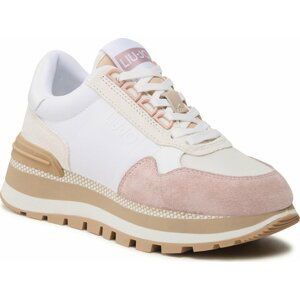 Sneakersy Liu Jo Amazing 10 BA3115 PX003 Nude/White S1642