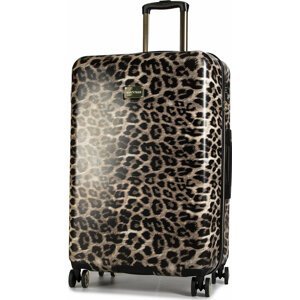 Velký tvrdý kufr Puccini Beverly Hills ABS015A 6 Leopard