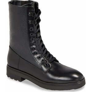 Turistická obuv Calvin Klein Cleat Combat Boot - Epi Mono Mix HW0HW01713 Ck Black BEH