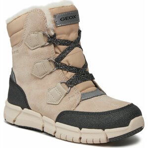 Sněhule Geox J Flexyper Girl B Ab J16APA 022FU C5000 S Beige