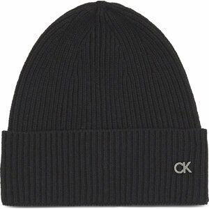 Sada čepice a šál Calvin Klein Re-Lock Beanie / Scarf K60K611331 Ck Black BAX