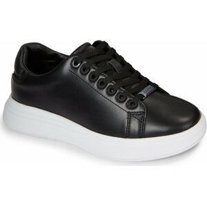 Sneakersy Calvin Klein Raised Cupsole Lace Up HW0HW01668 Ck Black BEH