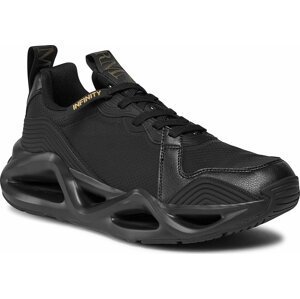 Sneakersy EA7 Emporio Armani X8X143 XK369 M701 Triple Black+Gold
