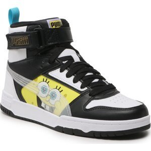 Sneakersy Puma RBD Game Spongebob Jr 390864 01 Puma White/Black/Yellow/Blue