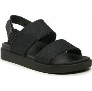 Sandály Calvin Klein Adj Sandal W/Hw-Jq HW0HW01491 Black Mono 0GN