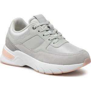 Sneakersy Calvin Klein Elevated Runner Lace Up HW0HW01218 Light Grey CKW