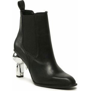 Polokozačky KARL LAGERFELD KL39060 Black Lthr