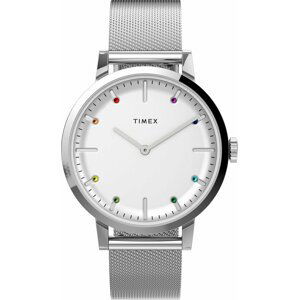 Hodinky Timex Midtown TW2V36900 Silver/Silver