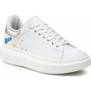 Sneakersy Omenaa Foundation 05-W18/503T/EOB White/Silver