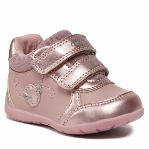 Polobotky Geox B Elthan Girl B361QD 054AJ CK81W Rose/Silver