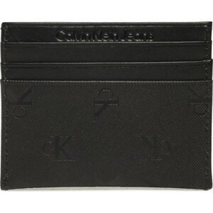 Pouzdro na kreditní karty Calvin Klein Jeans Monogram Soft Cardholder 6Cc Aop K50K510150 0GJ