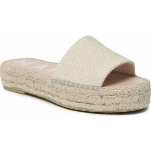 Espadrilky Manebi Coarse Woven Canvas Double Sole Slides G 5.0 DS Natural