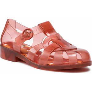 Sandály Melissa Heart Sandal + Capetos 33592 Brown Transp AD608