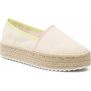 Espadrilky Tommy Jeans Flatform Espadrille EN0EN02078 Calico AEF