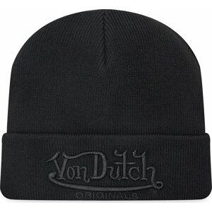 Čepice Von Dutch Beanie Flint 7050113 Black