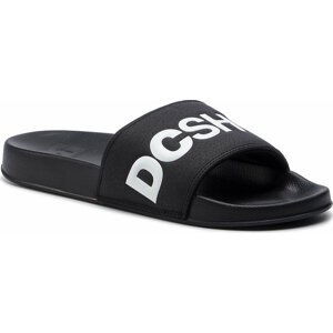 Nazouváky DC DC Slide ADYL100043 Black/White (BKW)