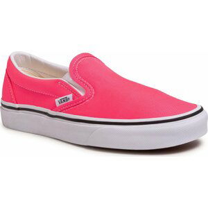 Tenisky Vans Classic Slip-On VN0A4U38WT61 (Neon)Knockout Pnk/Tr Wht