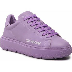 Sneakersy LOVE MOSCHINO JA15304G1GIA0651 Lilla