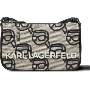 Kabelka KARL LAGERFELD 235W3097 A996 Black / Gray