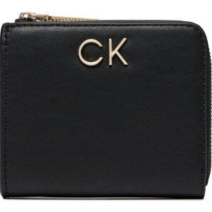 Malá dámská peněženka Calvin Klein Re-Lock Za Wallet Sm K60K610781 Černá