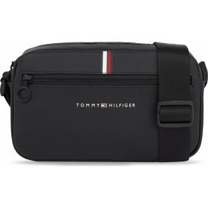 Brašna Tommy Hilfiger Th Essential Pique Ew Reporter AM0AM11922 Black BDS