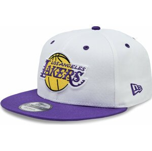 Čepice New Era White Crown Patch 950 Lakers 60364274 Bílá