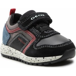 Sneakersy Geox B Alben B. C B043CC 022FU C0260 M Black/Dk Red