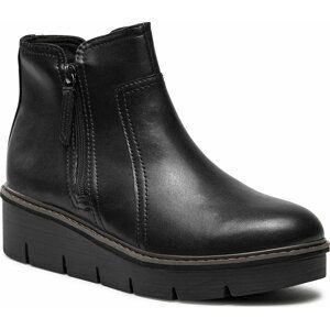 Polokozačky Clarks Airabell Zip Airabell Zip Black Smooth