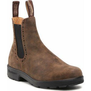 Kotníková obuv s elastickým prvkem Blundstone 1351 Rustic Brown