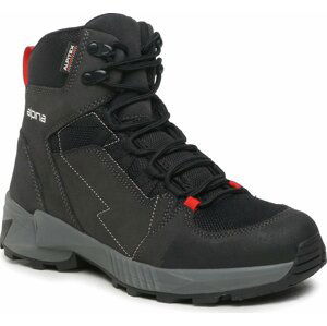 Trekingová obuv Alpina Tacker Mid 627D-2 Black/Grey