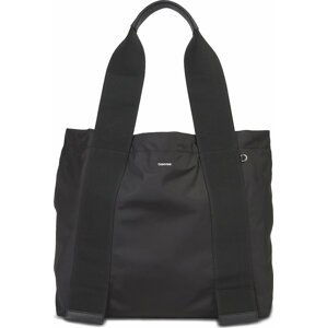 Kabelka Calvin Klein Wide Strap Nylon Shopper Lg K60K611044 Ck Black BAX