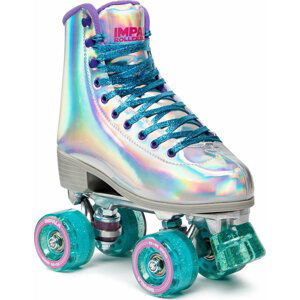 Retro kolečkové brusle Impala Rollerskate A084-12616 Holographic