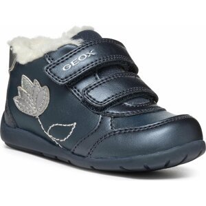 Polobotky Geox B Elthan Girl B361QB 054AJ C4201 Navy/Dk Silver